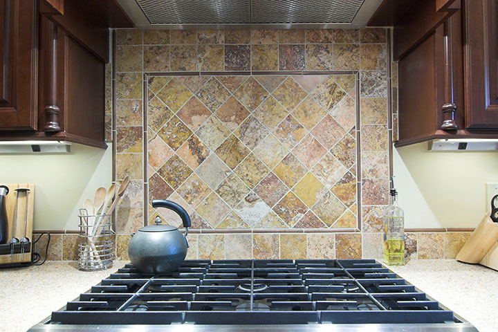 granite countertops back splash