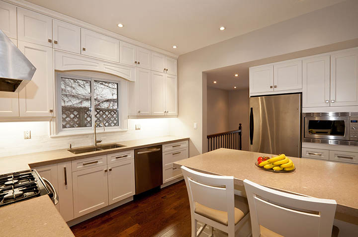 quartz countertops island